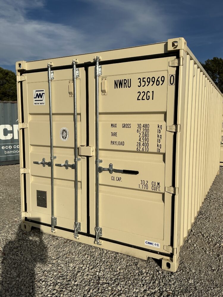 "New 20ft Shipping Container from Simple Shipping Containers, perfect for versatile, secure and durable storage or unique building solutions"