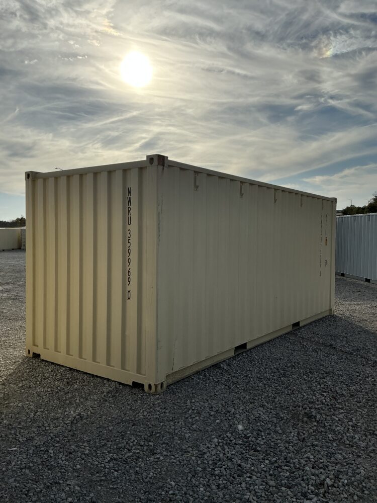 "New 20ft Shipping Container from Simple Shipping Containers, perfect for versatile, secure and durable storage or unique building solutions"