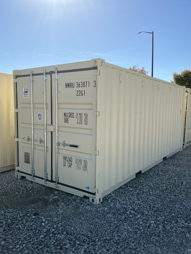 "New 20ft Shipping Container from Simple Shipping Containers, perfect for versatile, secure and durable storage or unique building projects"