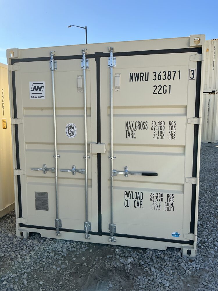 "New 20ft Shipping Container from Simple Shipping Containers, perfect for versatile, secure and durable storage or unique building projects"