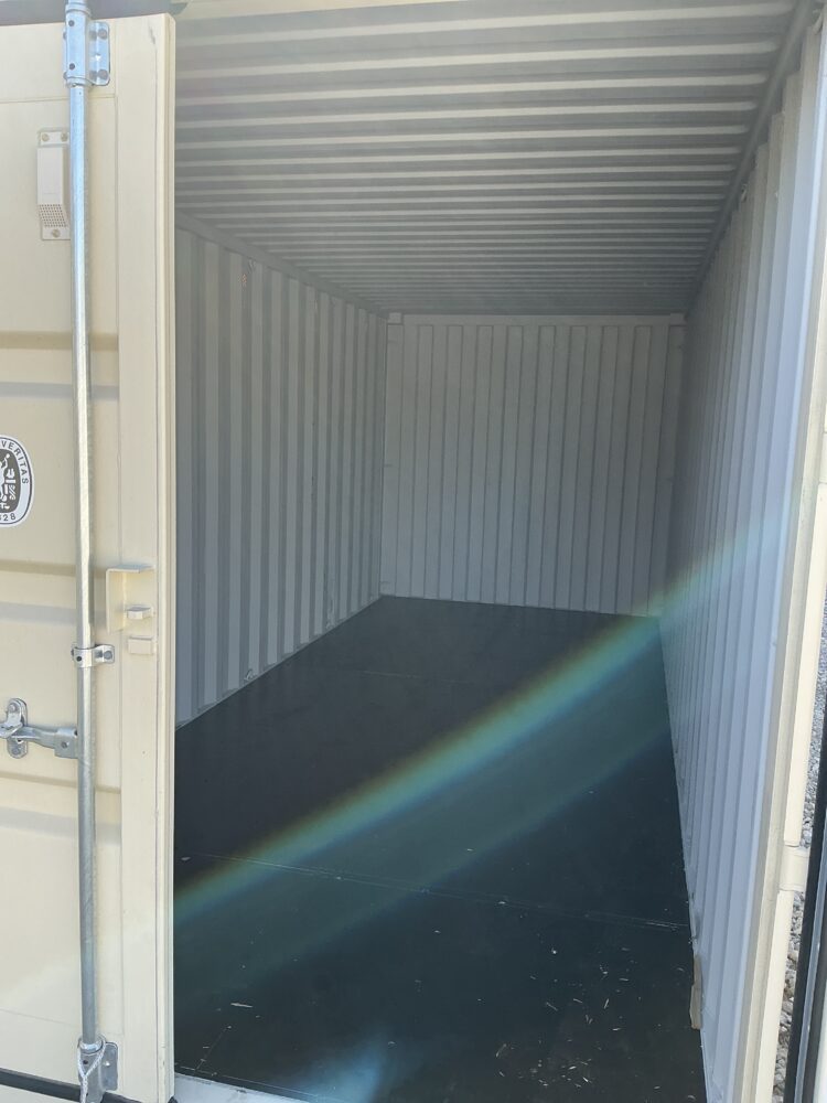 "New 20ft Shipping Container from Simple Shipping Containers, perfect for versatile, secure and durable storage or unique building projects"