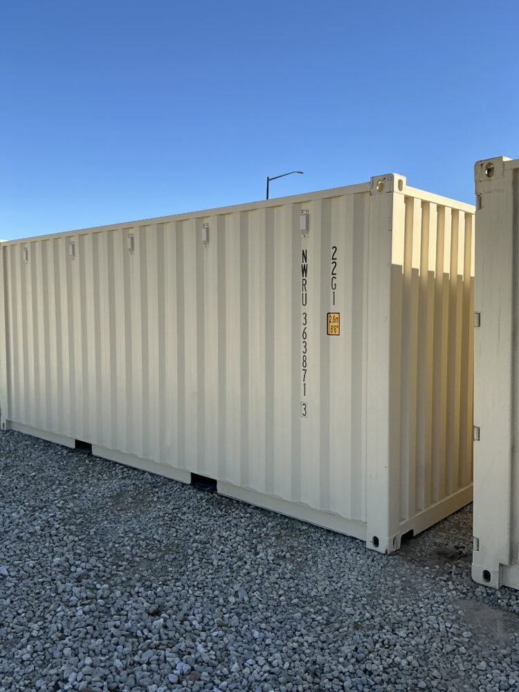"New 20ft Shipping Container from Simple Shipping Containers, perfect for versatile, secure and durable storage or unique building projects"